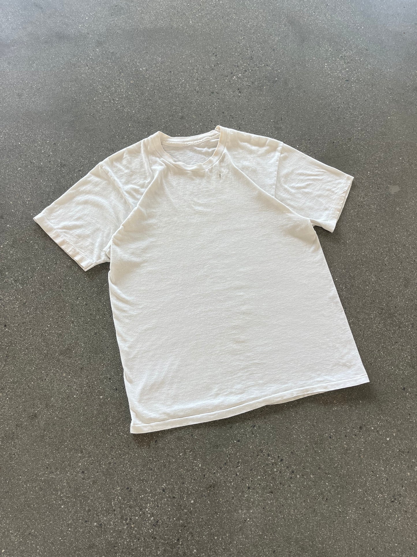 80’S THRASHED WHITE BLANK - M/L