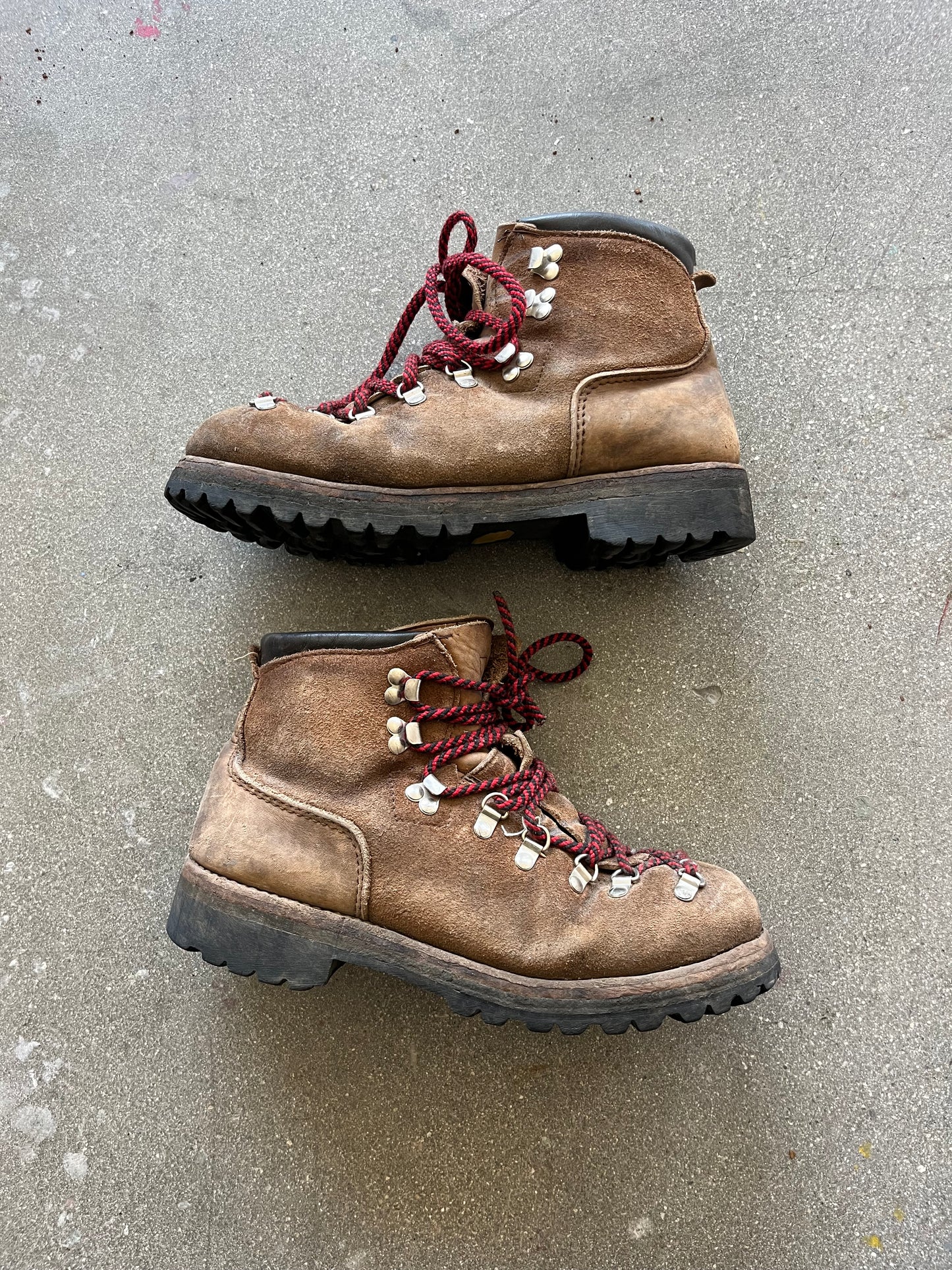 70’S DEXTER BROWN LEATHER HIKING BOOTS - 10 US MEN