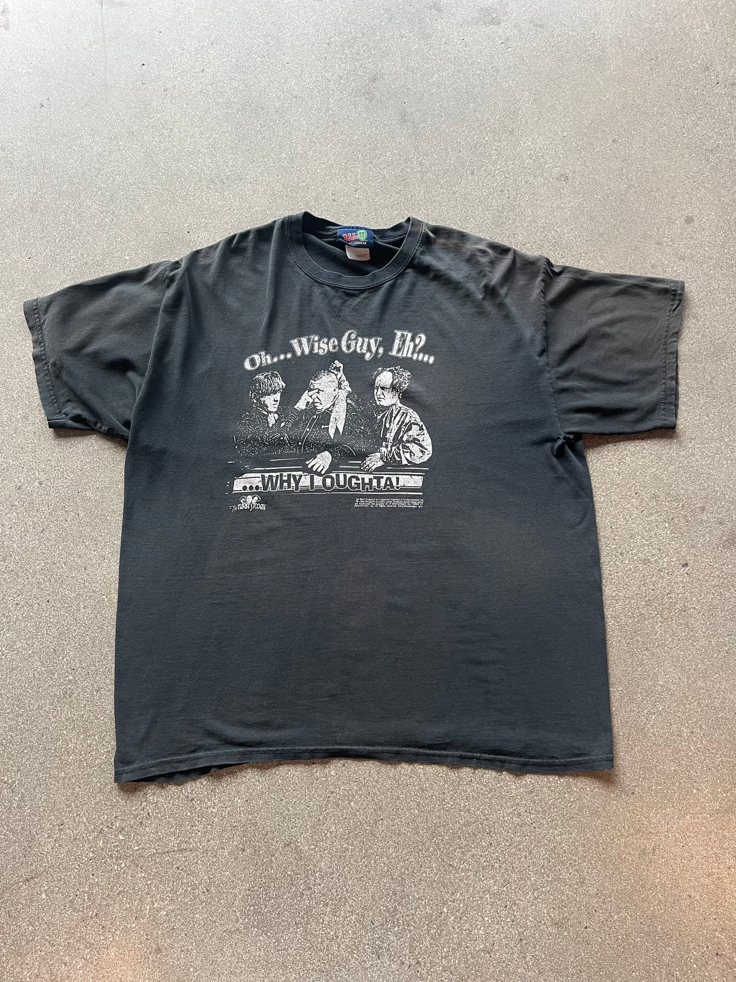 2000’S THREE STOOGES TEE - BOXY L/XL