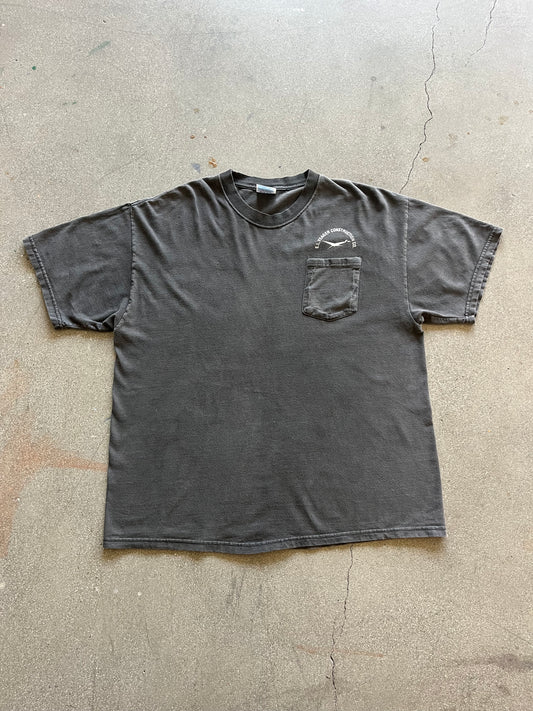 2000’S FADED CONSTRUCTION POCKET TEE - XL