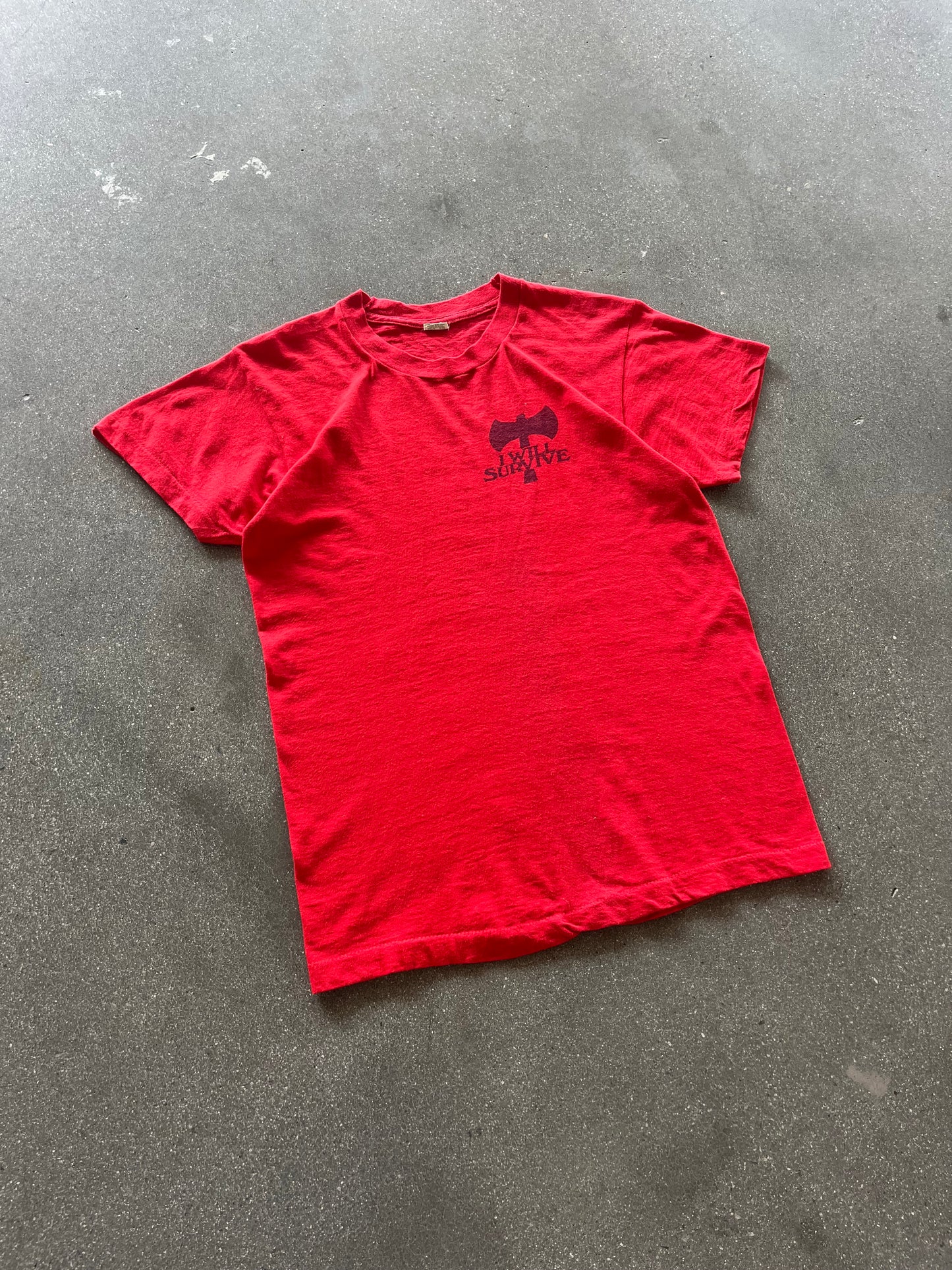 80’S “I WILL SURVIVE” TEE - M