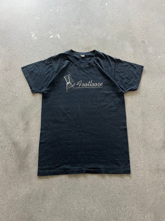 80’S BLACK “FOOTLOOSE” TEE - M