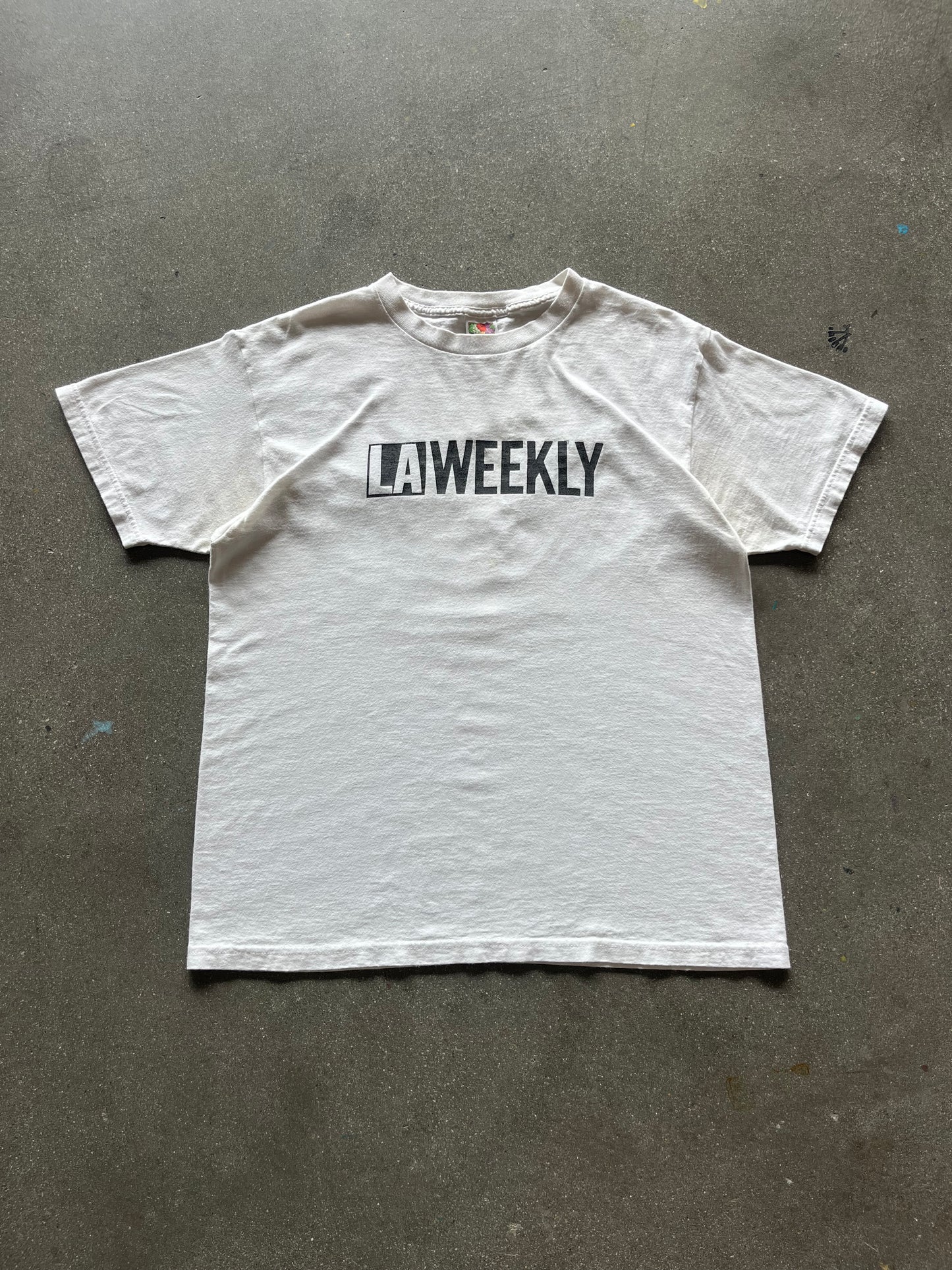90’S LA WEEKLY PUBLICATION TEE - L
