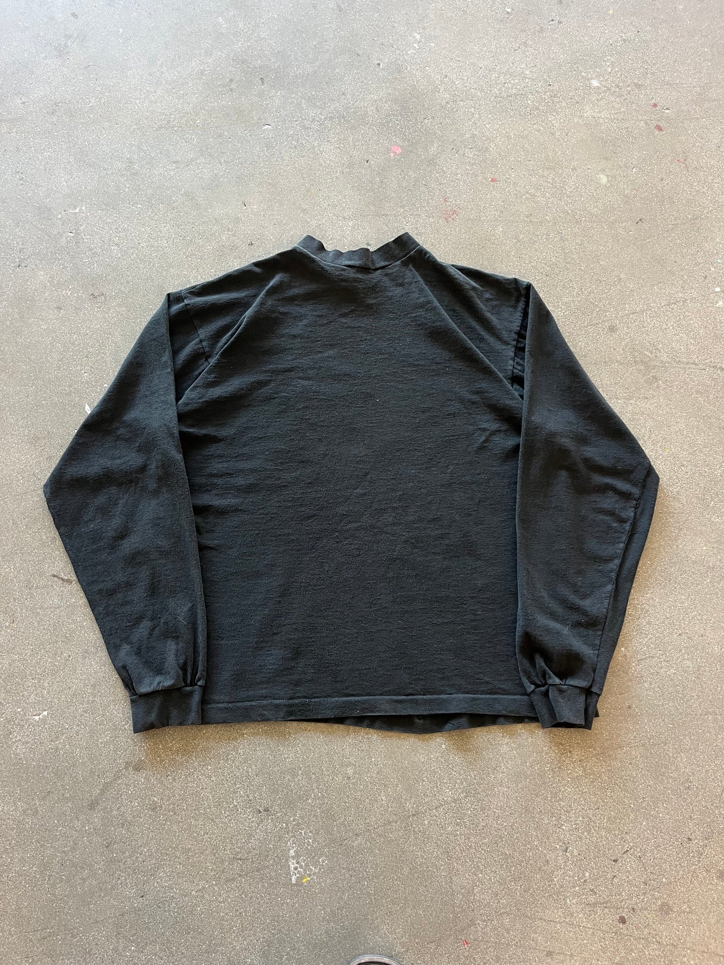 90’S FADED BLACK LONGSLEEVE - L/XL
