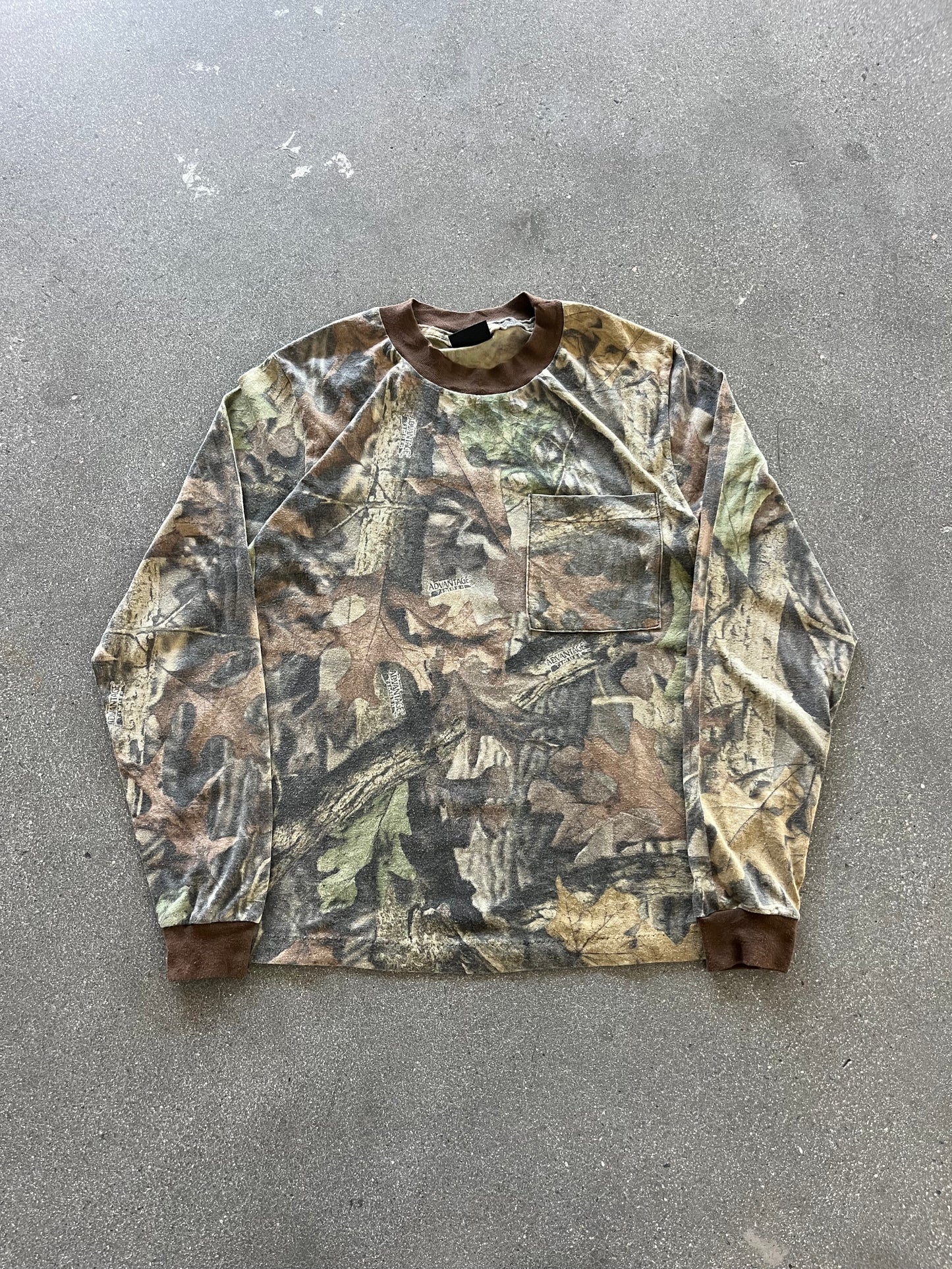 90’S REALTREE CAMO POCKET LONGSLEEVE - BOXY S