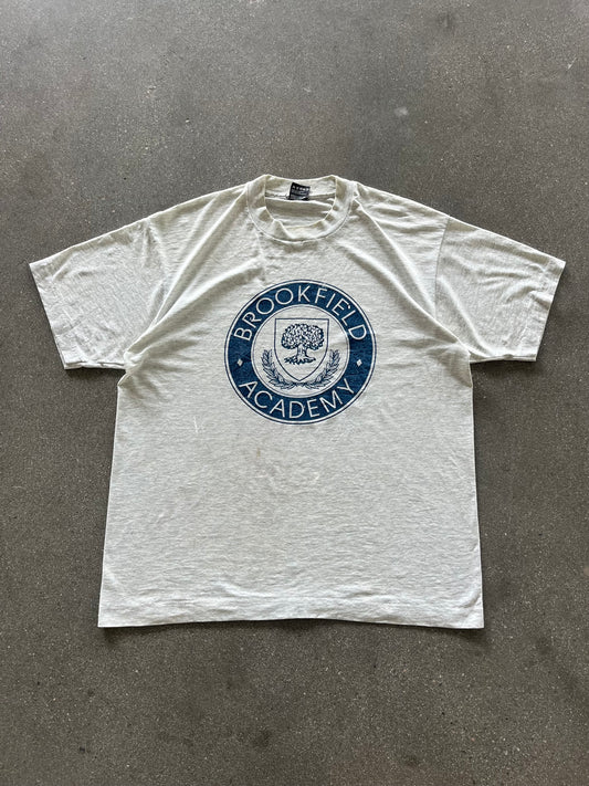 90’S “BROOKFIELD ACADEMY” TEE - L/XL