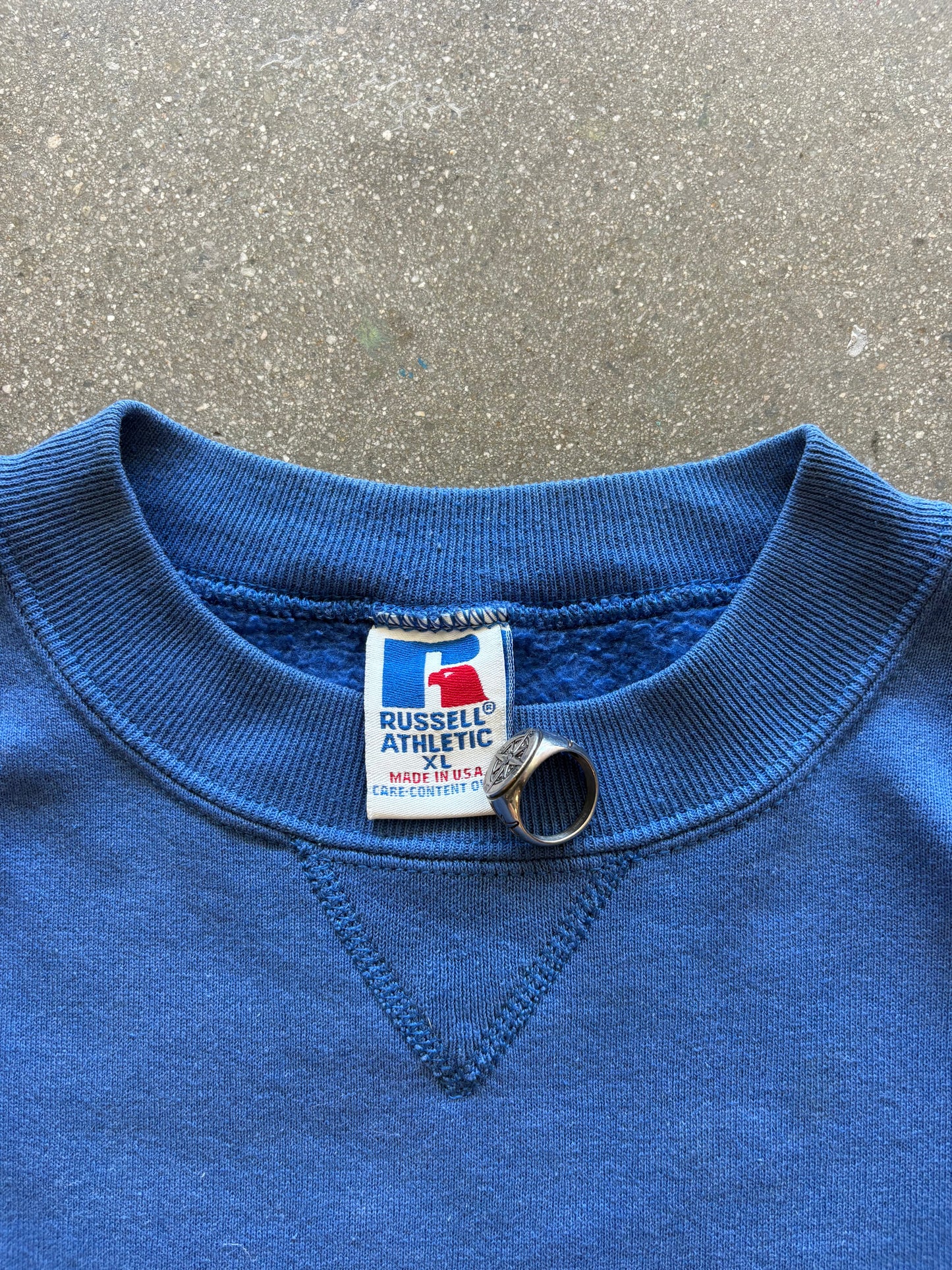 90’S WARRIOR BLUE RUSSELL CREWNECK - L