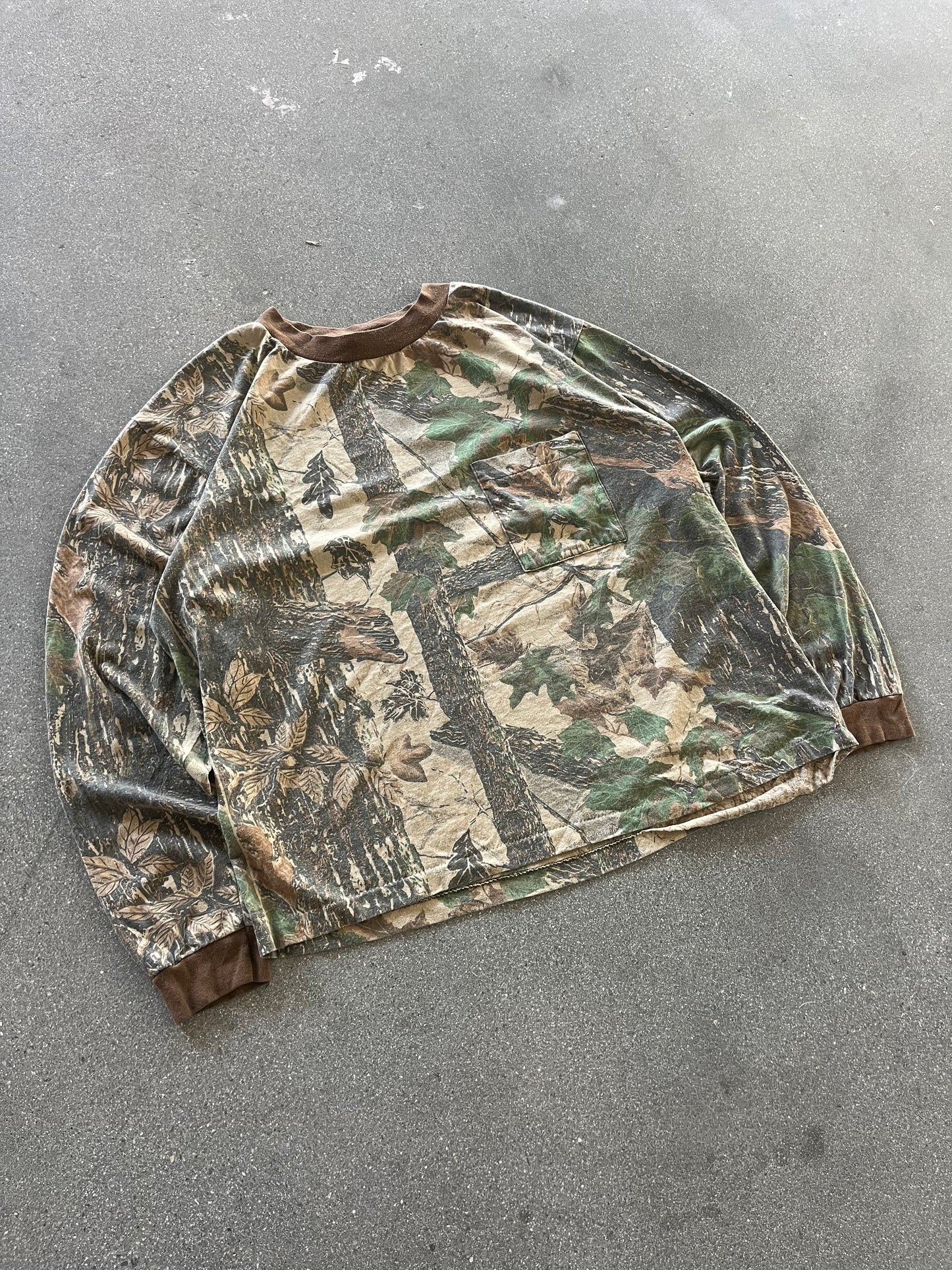90’S REALTREE POCKET LONGSLEEVE - BOXY L