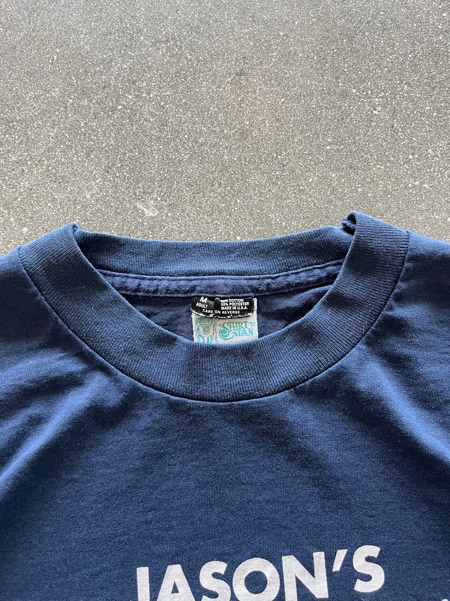 90’S NAVY “JASONS KARATE KIDS” TEE - M