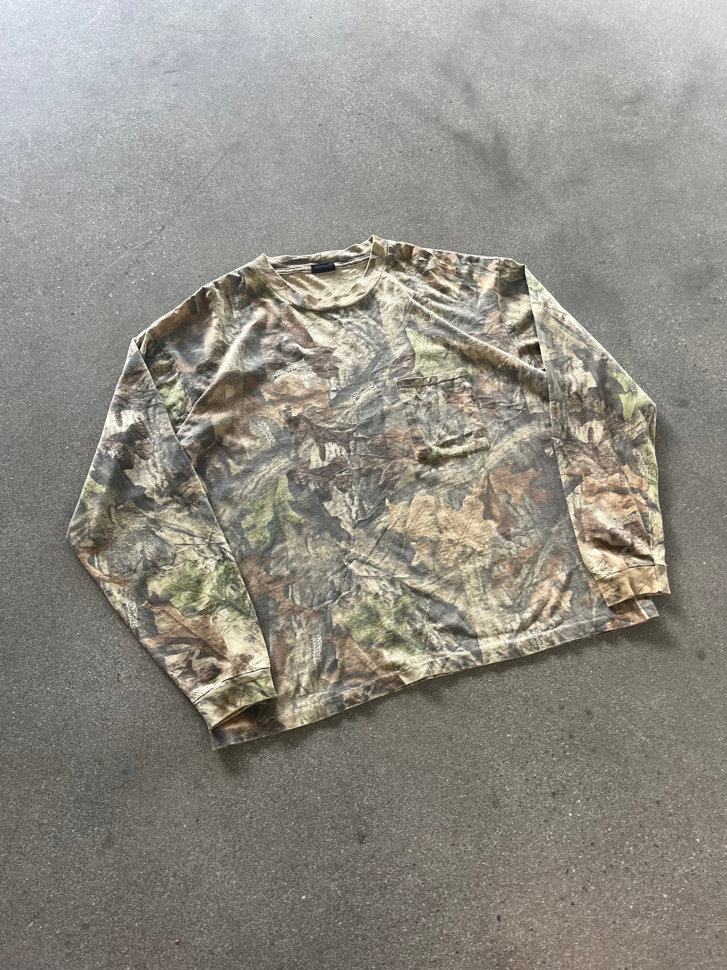 90’S REALTREE CAMO POCKET LONGSLEEVE - XL
