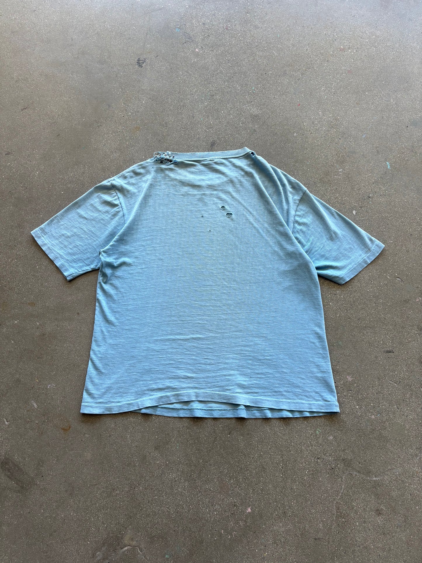 60’S THRASHED BABY BLUE BLANK - M