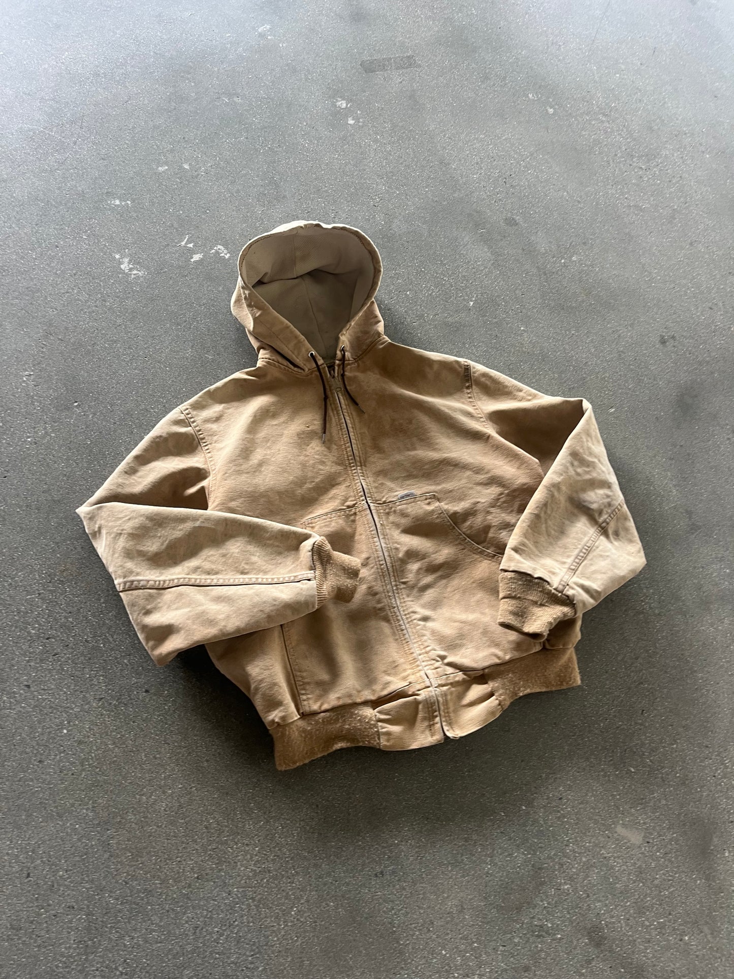 80’S SANDY WAFFLE LINED CARHARTT HOODED JACKET - BOXY M