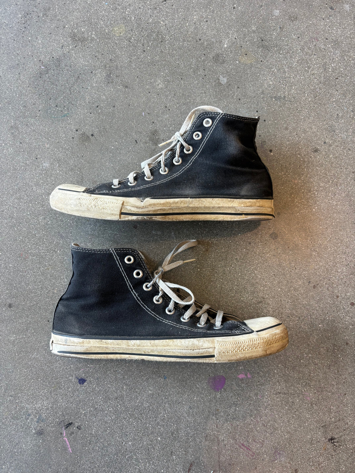90'S miUSA BLACK CONVERSE - 10.5 US MENS