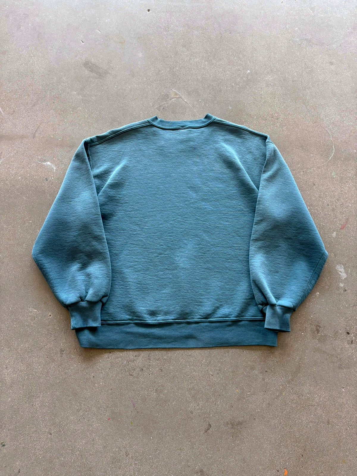 90'S SEAFOAM GREEN RUSSELL CREWNECK - L