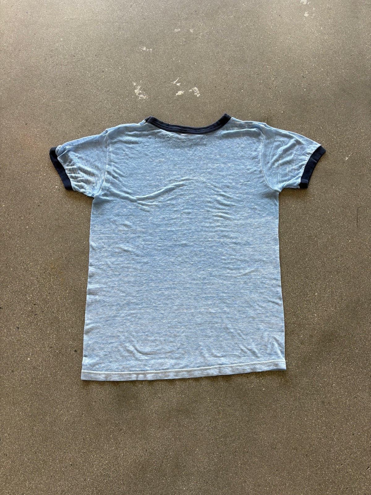 80'S PAPER THIN "WESTWOOD VOLLEYBALL" RINGER TEE - S/M