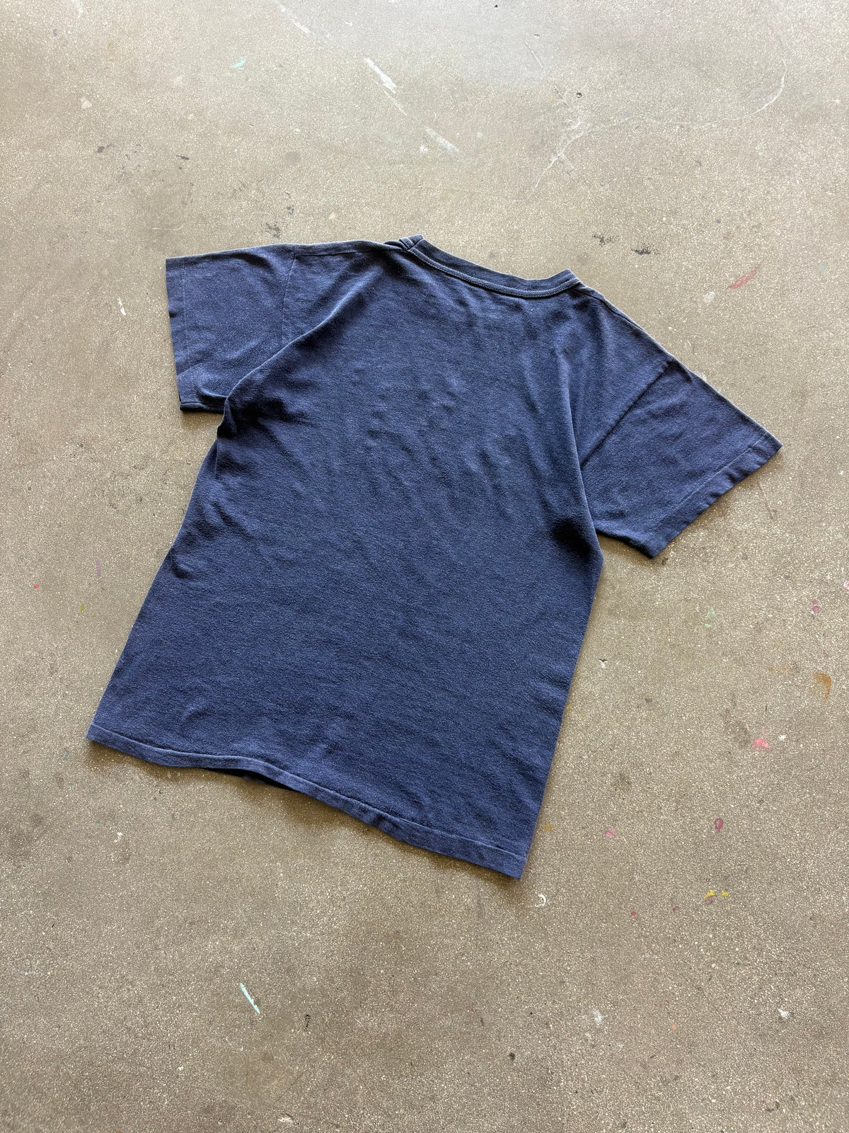 70'S NAVY "KAPPA KAPPA GAMMA' FRATERNITY BABY TEE - S/M