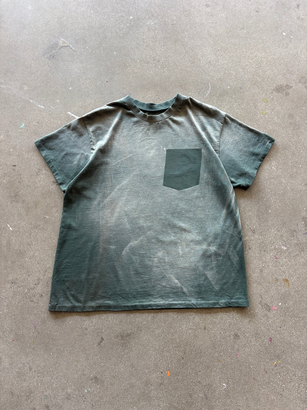 "FOREST GREEN" DEGEN GHOST POCKET SAMPLE - L