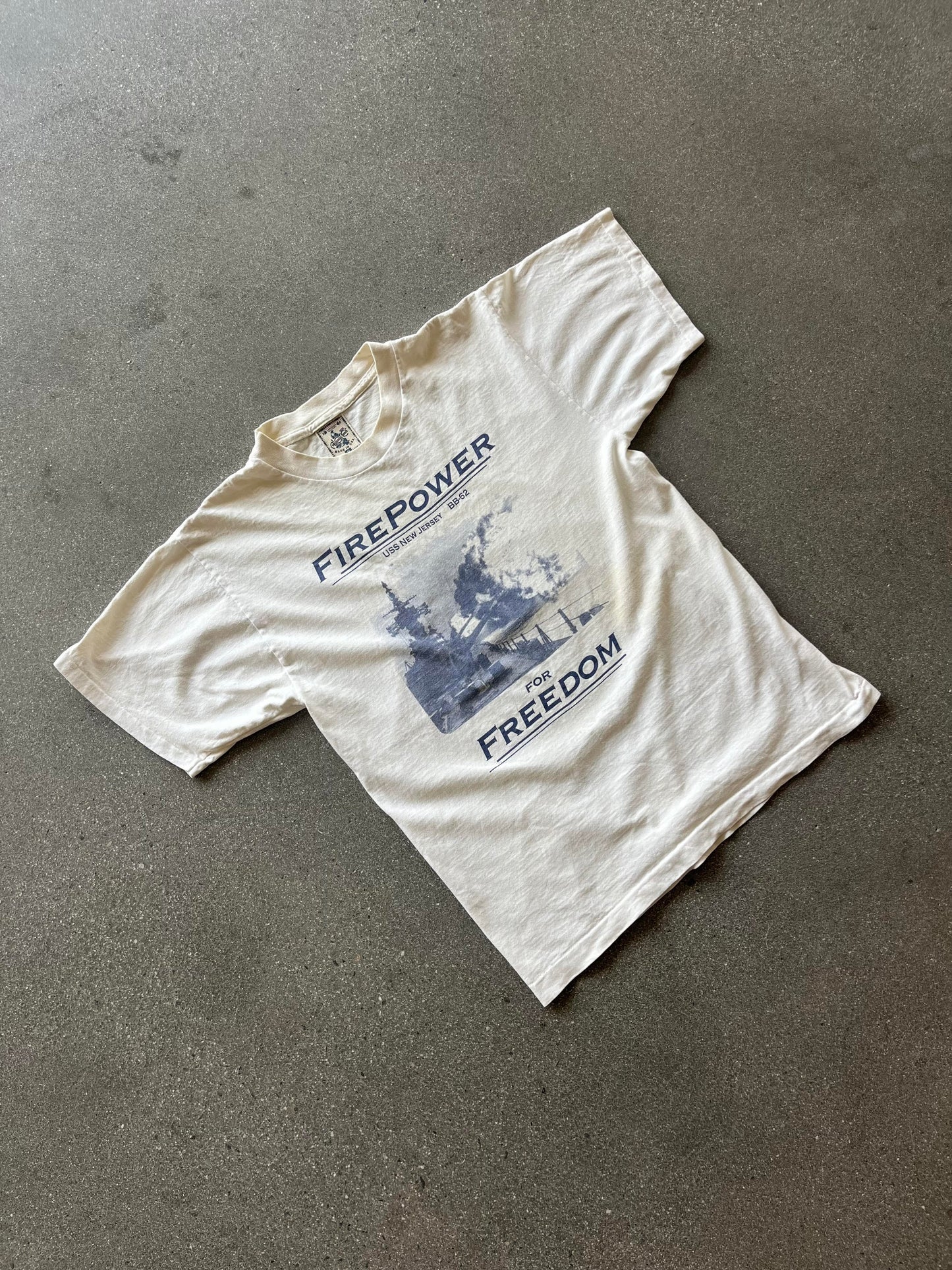90'S FIREPOWER FOR FREEDOM TEE - M