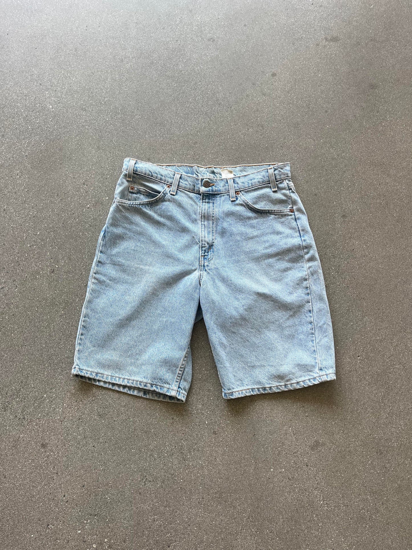 90'S ORANGE TAB LEVI'S 550 JORTS - 34