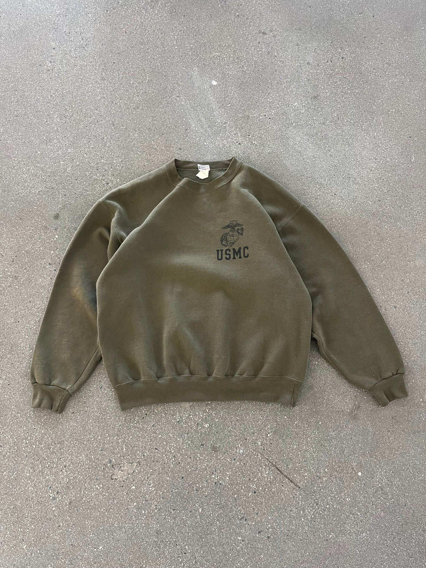 90'S USMC CREWNECK - L