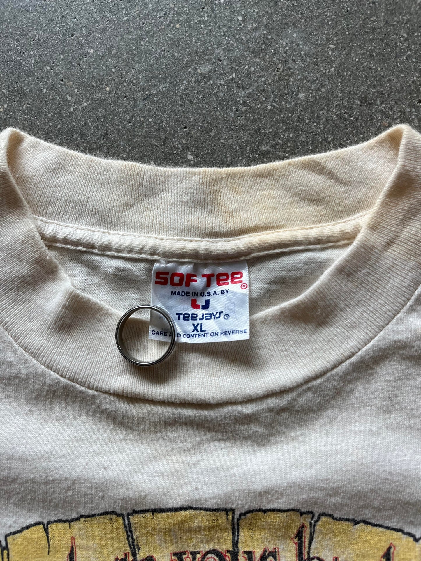 90'S "BEFORE YOU TURN YOUR BACK ON JESUS" TEE - XL