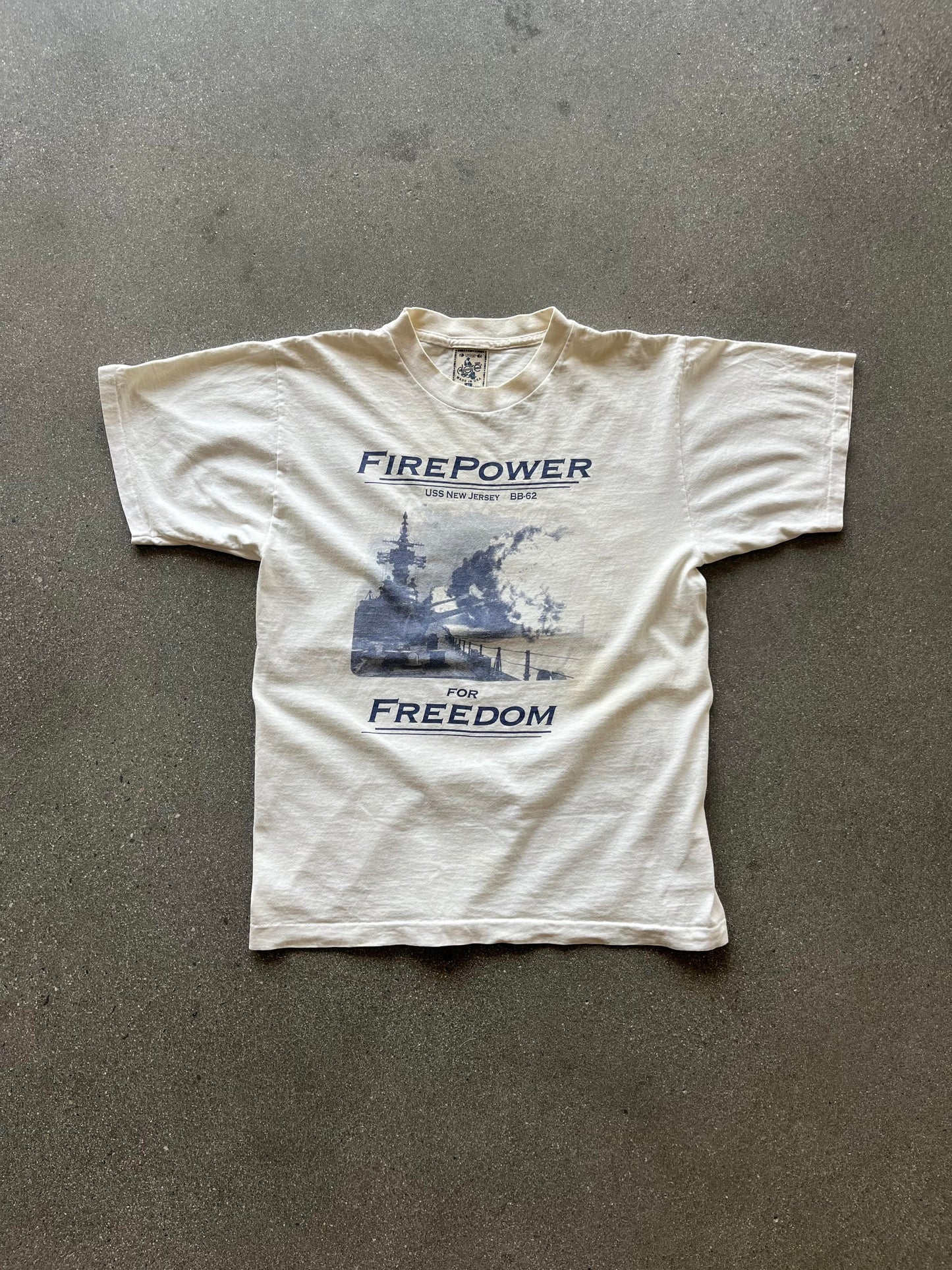 90'S FIREPOWER FOR FREEDOM TEE - M